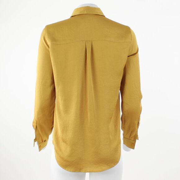 Jones New York  Button Up Blouse in Raw Honey - Picture 3 of 5